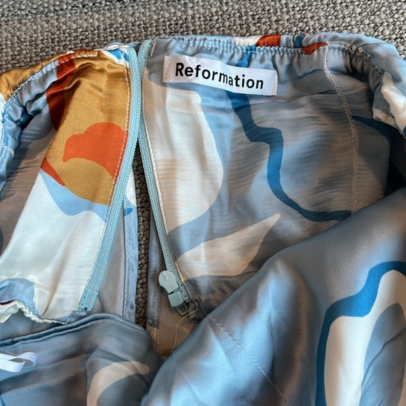 Reformation Silk Floral Dress - Picture 4 of 5